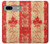 S1603 Drapeau du Canada Vieux Millésime Etui Coque Housse pour Google Pixel 7a