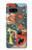 S1826 Utagawa Kuniyoshi Guan Yu Etui Coque Housse pour Google Pixel 7a
