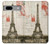 S2108 Tour Eiffel de Paris Carte postale Etui Coque Housse pour Google Pixel 7a