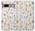 S2354 Motif pastel Fleurs Etui Coque Housse pour Google Pixel 7a
