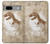 S2372 T-Rex Jurassic Fossile Etui Coque Housse pour Google Pixel 7a
