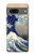 S2389 Hokusai La grande vague de Kanagawa Etui Coque Housse pour Google Pixel 7a
