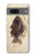 S2562 fossile poisson Etui Coque Housse pour Google Pixel 7a