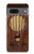 S2655 Deco Radio bakélite millésimé Etui Coque Housse pour Google Pixel 7a
