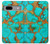S2688 Aqua Copper Turquoise Graphic Gemme Etui Coque Housse pour Google Pixel 7a