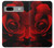 S2898 Rouge Rose Etui Coque Housse pour Google Pixel 7a