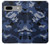 S2959 Marine Bleu Camo camouflage Etui Coque Housse pour Google Pixel 7a