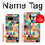 S3049 Triangles Couleurs vibrantes Etui Coque Housse pour Google Pixel 7a