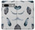 S3085 Motif de peinture Plume Etui Coque Housse pour Google Pixel 7a