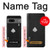 S3152 Noir Ace of Spade Etui Coque Housse pour Google Pixel 7a