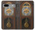 S3173 Grand-père Horloge Antique Horloge murale Etui Coque Housse pour Google Pixel 7a