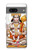 S3186 Hanuman Chalisa Hindi Hindu Etui Coque Housse pour Google Pixel 7a