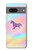 S3203 Arc en ciel Licorne Etui Coque Housse pour Google Pixel 7a