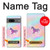 S3203 Arc en ciel Licorne Etui Coque Housse pour Google Pixel 7a