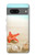 S3212 Coquilles de mer Étoile de mer Plage Etui Coque Housse pour Google Pixel 7a