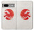 S3237 Waves Japon Drapeau Etui Coque Housse pour Google Pixel 7a
