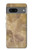 S3240 Pierre en marbre jaune Etui Coque Housse pour Google Pixel 7a