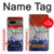 S3304 France Drapeau graphique Football Millésime Etui Coque Housse pour Google Pixel 7a