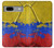 S3306 Colombie Drapeau de football graphique Millésime Etui Coque Housse pour Google Pixel 7a