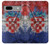 S3313 Croatie Drapeau graphique Football Millésime Etui Coque Housse pour Google Pixel 7a