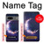 S3324 Croissant de lune Galaxie Etui Coque Housse pour Google Pixel 7a