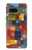 S3341 Paul Klee Raumarchitekturen Etui Coque Housse pour Google Pixel 7a