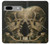 S3358 Vincent Van Gogh Skeleton cigarette Etui Coque Housse pour Google Pixel 7a