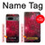 S3368 Zodiaque Rouge Galaxie Etui Coque Housse pour Google Pixel 7a