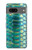 S3414 Vert Serpent Échelle graphique Imprimer Etui Coque Housse pour Google Pixel 7a