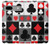 S3463 Costume Poker Carte Etui Coque Housse pour Google Pixel 7a