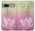 S3511 Fleur de lotus Bouddhisme Etui Coque Housse pour Google Pixel 7a