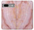 S3670 Marbre de sang Etui Coque Housse pour Google Pixel 7a