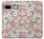 S3688 Motif d'art floral floral Etui Coque Housse pour Google Pixel 7a