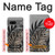 S3692 Feuilles de palmier gris noir Etui Coque Housse pour Google Pixel 7a