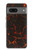 S3696 Magma de lave Etui Coque Housse pour Google Pixel 7a