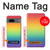 S3698 Drapeau de fierté LGBT Etui Coque Housse pour Google Pixel 7a