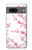 S3707 Fleur de cerisier rose fleur de printemps Etui Coque Housse pour Google Pixel 7a