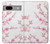 S3707 Fleur de cerisier rose fleur de printemps Etui Coque Housse pour Google Pixel 7a