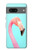 S3708 Flamant rose Etui Coque Housse pour Google Pixel 7a