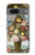 S3749 Vase de fleurs Etui Coque Housse pour Google Pixel 7a