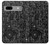 S3808 Tableau noir de mathématiques Etui Coque Housse pour Google Pixel 7a