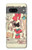 S3820 Poupée de papier de mode de cow-girl vintage Etui Coque Housse pour Google Pixel 7a