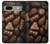 S3840 Amateurs de chocolat au lait au chocolat noir Etui Coque Housse pour Google Pixel 7a