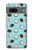 S3860 Motif à pois de noix de coco Etui Coque Housse pour Google Pixel 7a