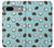 S3860 Motif à pois de noix de coco Etui Coque Housse pour Google Pixel 7a