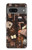 S3877 Université sombre Etui Coque Housse pour Google Pixel 7a