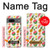 S3883 Motif de fruits Etui Coque Housse pour Google Pixel 7a