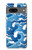 S3901 Vagues esthétiques de l'océan de tempête Etui Coque Housse pour Google Pixel 7a