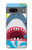 S3947 Caricature d'hélicoptère de requin Etui Coque Housse pour Google Pixel 7a