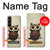 S0360 café Chouette Etui Coque Housse pour Sony Xperia 1 V